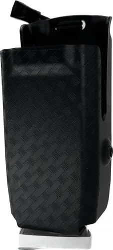 Vista 6 de Zero9 Holsters - Funda de radio portátil modelo 5007, compatible con radios XL-185, XL-200 (negro, anillos D)