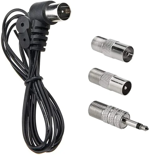 Vista 10 de Antena de bucle AM con mini conector de 3 pines compatible con radio interior Bluetooth receptor estéreo para el hogar AV AudioTheater