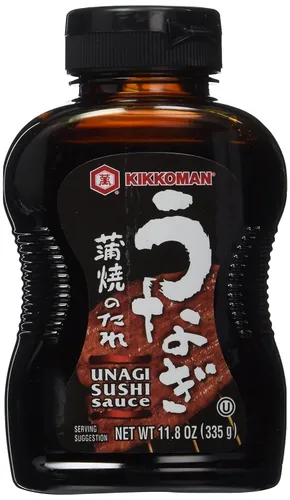 Kikkoman Unagi, salsa de soja para sushi, 11.8 onzas (Paquete de 2)
