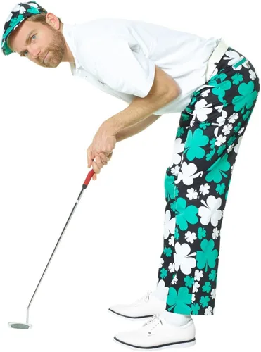 Vista 3 de Royal & Awesome Crazy Golf Pants for Men, Funny Golf Pants Men Slacks, Mens Plaid Golf Pants, Colorful Funky Golf Pants