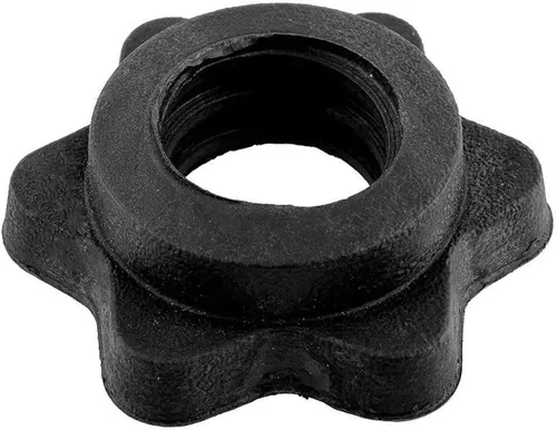Vista 3 de ANLEMIN 6 collares de vinilo Spinlock para barras de pesas estándar de 1 pulgada, antideslizantes, collar de bloqueo giratorio, abrazaderas