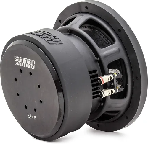 Vista 5 de Sundown Audio E-8 V.6 D2 8" 300W RMS Dual 2-Ohm Serie EV.6 Subwoofer