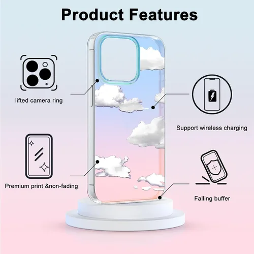 Vista 74 de I-MGAE-IN-AR - Funda diseñada para iPhone 12 y 12 Pro, diseño de mariposa plateada brillante, funda protectora de poliuretano termoplástico, suave