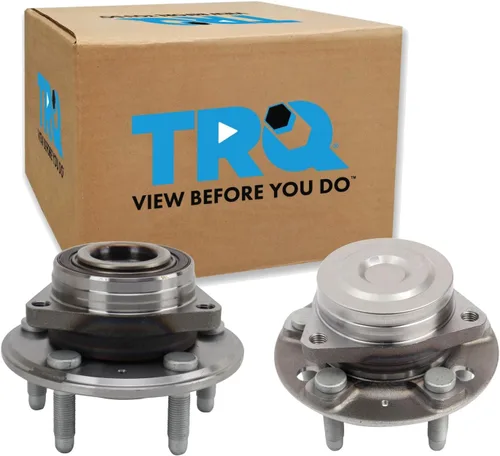 Vista 87 de Conjunto de rodamiento de rueda y buje TRQ para parte trasera izquierda y derecha, 2 piezas, compatible con Ford Expedition 2007-2010 y Lincoln