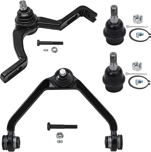 Vista 109 de Detroit Axle - Ejes de eje delantero izquierdo derecho CV + brazos de control delanteros inferiores de repuesto para Ford Focus 2000-2004 - Juego