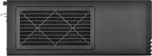 Vista 12 de SilverStone Technology Milo 11 Slim & Compact Micro-ATX enclousre para oficina o cine en casa, requiere TFX PSU (se vende por separado), SST-ML11B