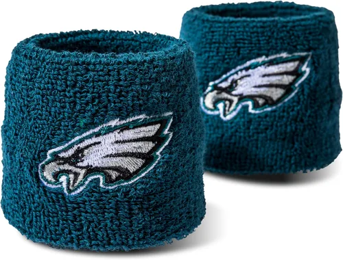 Vista 11 de Franklin Sports NFL Team Logo Wristbands - Pair of Youth Wristbands for Costumes and Uniforms