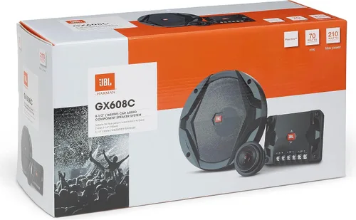 Vista 2 de JBL GX608C 210 vatios 6-1/2" 2-Way GX Series Sistema Componente Completo