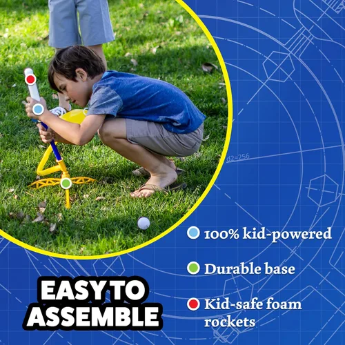 Vista 5 de Stomp Rocket Original, Azul