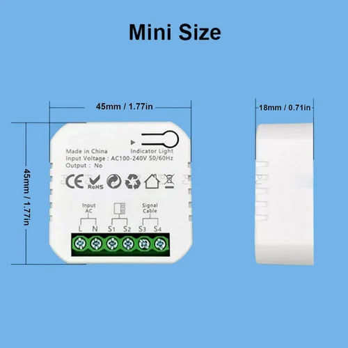Vista 3 de Kit de abridor de puerta de garaje, APP WiFi remoto inteligente controlador de puerta de garaje para Tuya Zigbee 100?240V