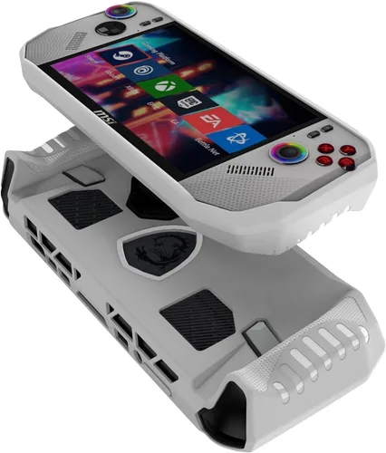 Vista 4 de Funda para MSI Claw A8 BZ2EM, TPU agarre suave cubierta protectora con soporte para MSI Claw A8 BZ2EM 8 pulgadas 2025 PC portátil consola