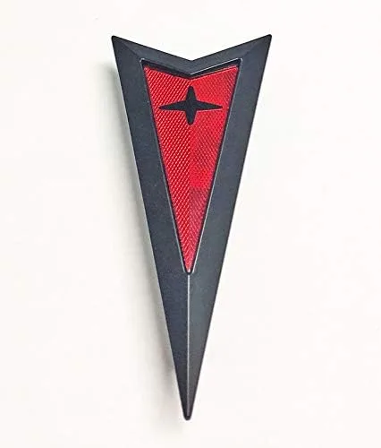 Pontiac Solstice Front BLACK Arrowhead Emblem