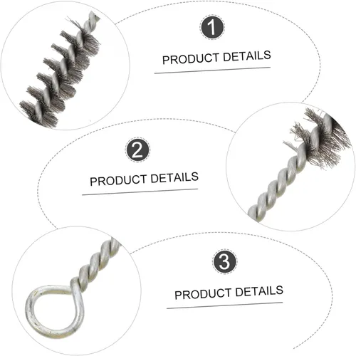 Vista 5 de Cepillo de limpieza de cepillo de mango limpiador de muebles limpiador de drenaje limpiador de drenaje limpiador de herramientas kits de cepillo