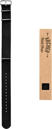 Vista 6 de Archer Watch Straps - Correas de reloj de nailon de estilo militar clásico