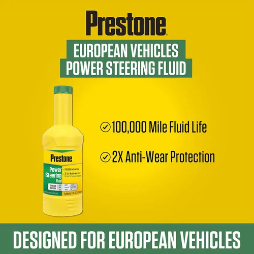 Vista 3 de Fluido de dirección para vehículos europeos Prestone Power.