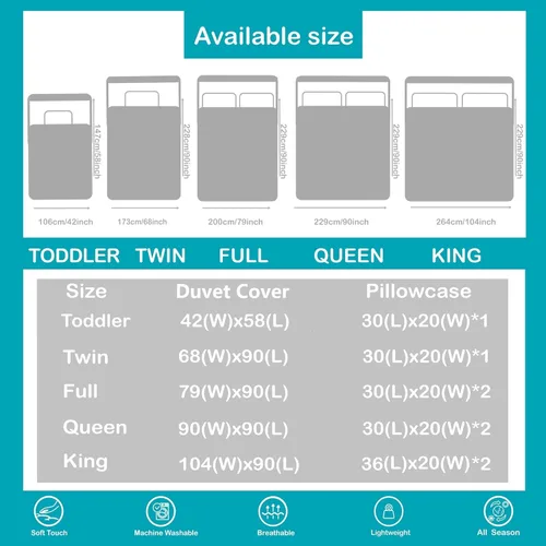 Vista 8 de Erosebridal Juego de ropa de cama de guepardo, tamaño King, con estampado de leopardo y rosas azules, funda de edredón con temática de animales