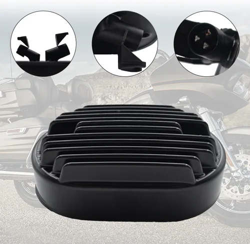 Vista 5 de Regulador de voltaje rectificador de reemplazo Karsee para Harley Davidson Softail Número de pieza de reemplazo 74540-08 2008-2013