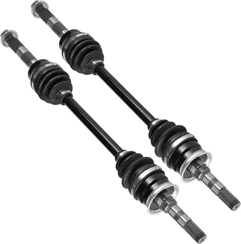 Vista 4 de Caltric Ejes de junta Cv completos delanteros izquierdo y derecho compatibles con Kawasaki Mule 4010 Kaf950F Kaf950G 4X4 Diesel 2009-2013