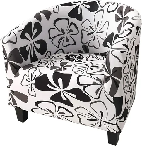 Vista 19 de HOTNIU Funda para silla de club, fundas para sillas de bañera para sillones, funda de sillón de alta elasticidad, protector de muebles para sala