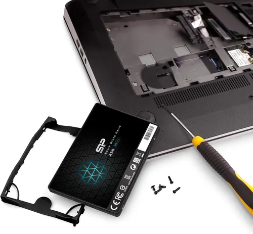 Vista 7 de Silicon Power 2TB SSD 3D NAND A55 SLC Cache Performance Boost SATA III de 2.5 pulgadas 7 mm (0.28") Unidad de estado sólido SSD interno