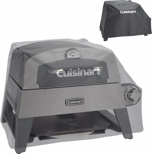 Vista 6 de Cuisinart CPP-612 Aluminio Pizza Peel, 12" y CGC-103 3 en 1 Horno Pizza Grill Cover (cubierta se adapta a CGG-403)