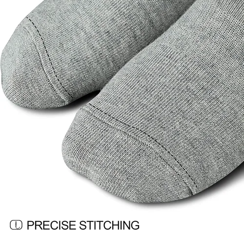 Vista 7 de wernies Calcetines invisibles para mujer, calcetines bajos antideslizantes planos, línea de barco 48 pares