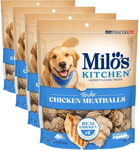 Vista 10 de Milo's Kitchen Homestyle - Golosinas para perros, rebanadas de salchicha de res, 10 onzas, altas en proteínas, sin sabores artificiales