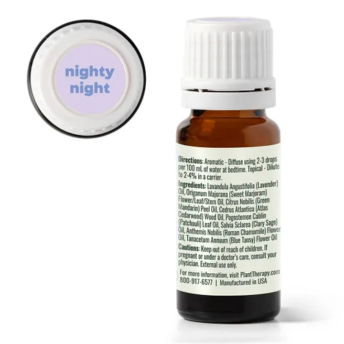 Vista 8 de kidsafe Nighty Night Synergy mezcla de aceites esenciales, sin diluir, grado terapéutico