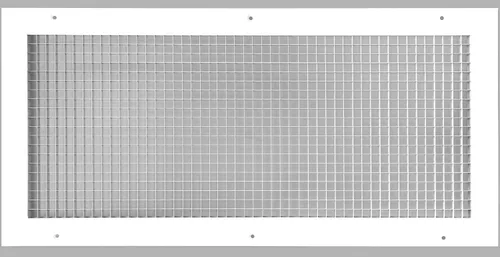 Vista 63 de HVAC Premium Rejilla de aire de retorno Eggcrate con núcleo cúbico de 6 x 6 pulgadas, aluminio a prueba de óxido, cubierta de conducto