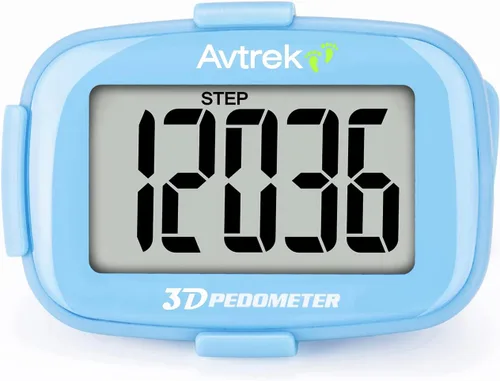 Vista 9 de AVTREK 3D Step Counter Clip On with LED Backlight Pocket Pedometer for Walking Outdoor Activities Fitness Tracker Without Smartphone