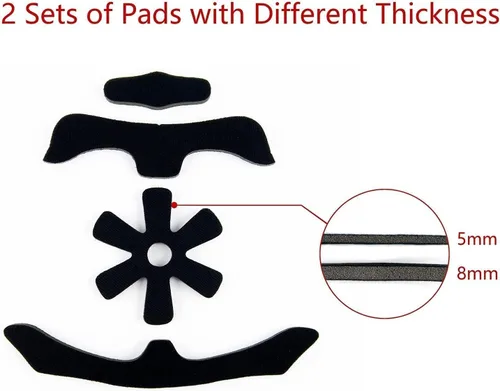 Vista 5 de Juego de casco de bicicleta para niños, certificado por la CPSC con rodilleras, coderas, muñequeras, casco ajustable para edades de 3-5-8-15 años