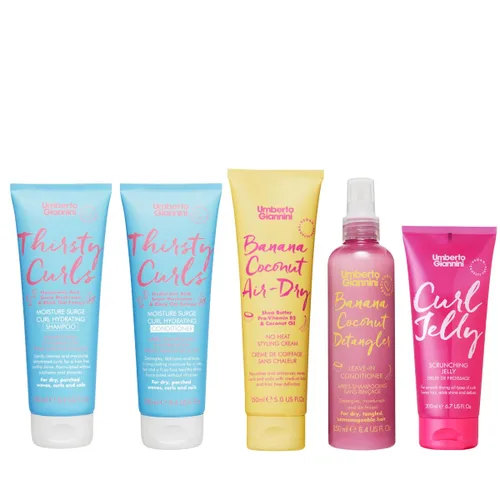 Vista 14 de Umberto Giannini Curl Jelly - Agente de peinado vegano para el cabello rizado u ondulado con control de encrespamiento