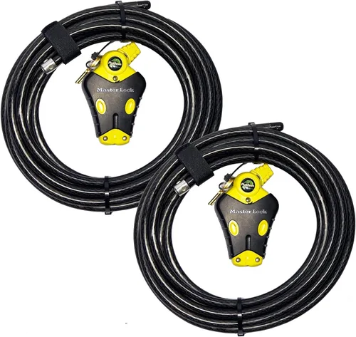 Vista 7 de Master Lock 8413 Python - Cerraduras de cable (Maestra)