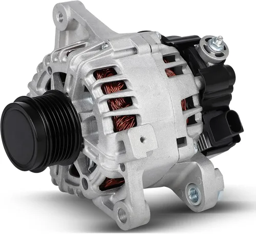 Vista 37 de Alternador apto para Chevy para Buick, reemplazo de alternador de alto rendimiento para 1 un cable autoexcitante, para alternador GM Chrome ADR0335