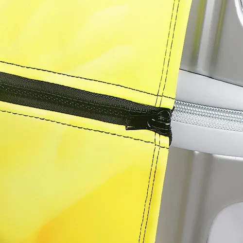 Vista 6 de YEKEYI Funda protectora de maleta de viaje con cremallera, funda de equipaje lavable de 18 a 32 pulgadas