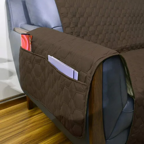 Vista 4 de RBSC - fundas para sofá reclinables (2019) para el hogar, 100% impermeable, antideslizante, lavable, protección si tienes mascotas, bebés, perros