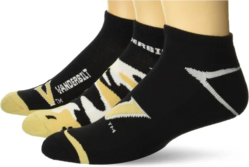 Vista 40 de For Bare Feet Paquete de 3 calcetines tobilleros unisex para adultos de la NCAA Camo Boom