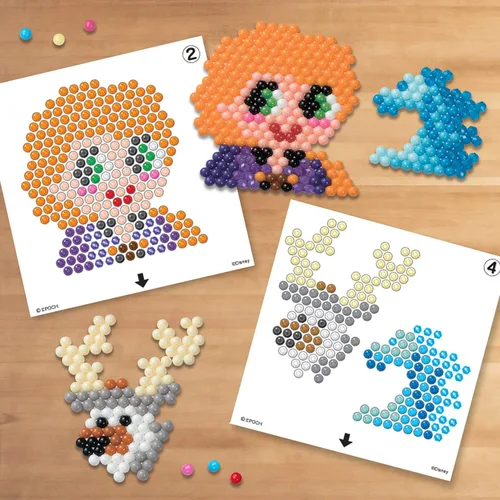 Vista 2 de Aquabeads Paquete de personajes de lujo, juegos de manualidades