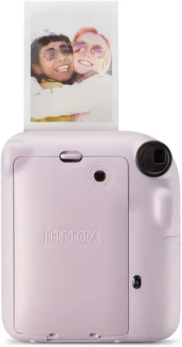 Vista 4 de Fujifilm instax Mini 12 - Cámara instantánea con paquete de 40 películas de disparo, color morado lila