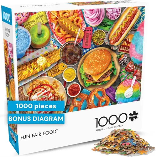 Vista 7 de Buffalo Games - Aimee Stewart - Disfraces de carnaval - Rompecabezas de 1000 piezas para adultos - Rompecabezas desafiante perfecto para noches