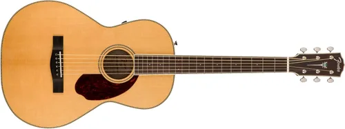 Vista 11 de Fender Paramount PM-3 Guitarra acústica estándar triple-0, con garantía de 2 años, natural, con estuche