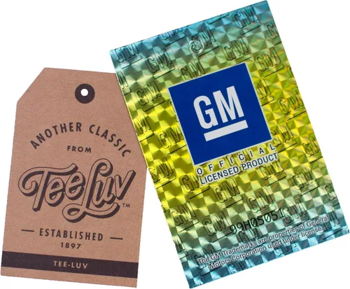 Vista 4 de Tee Luv Chevy Hat - Gorra de béisbol patriótica con logotipo de coche Chevrolet Bowtie