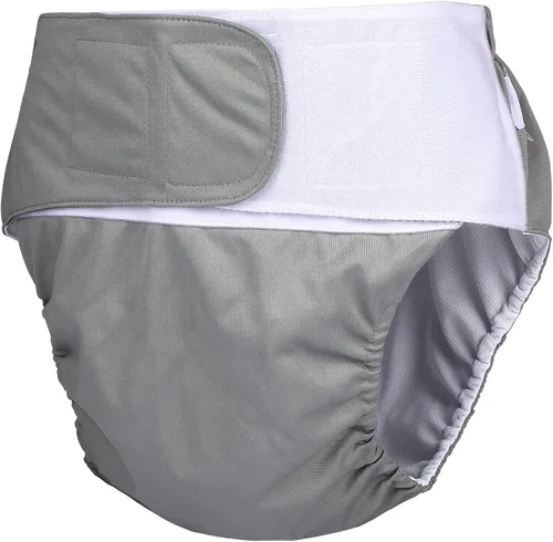 Vista 6 de Daipers - Pañal de tela para adultos, lavable, elástico, ajustable, reutilizable, para ancianos, incontinencia, adolescentes, necesidades