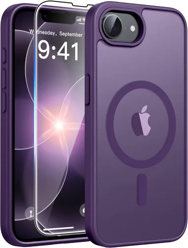 Vista 285 de FNTCASE Funda para iPhone Air: [Compatible con Magsafe] Fundas translúcidas mate con [protección completa de la cámara] [protector de pantalla]