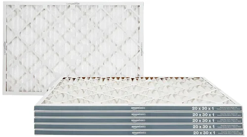 Vista 29 de Amazon Basics Paquete de 6 filtros de aire de 20 x 20 x 1 para horno de CA MERV 11 (tamaño real: 19.75 x 19.75 x .75 pulgadas)