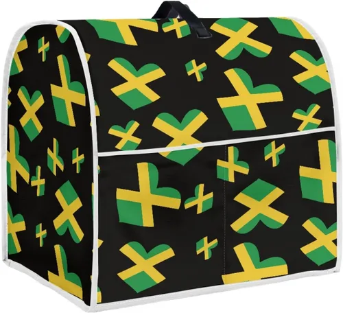 Vista 10 de Veniyate Cubierta de mezclador de ayuda de cocina con estampado de mariposas azules, a prueba de polvo, con bolsillos de almacenamiento