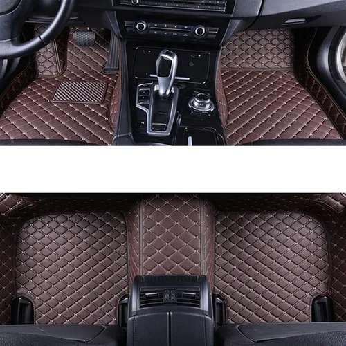 Vista 12 de Alfombrillas de coche para chevrolets Aveo MK2 Sonics 2011-2017, accesorios de automóvil, protector impermeable de cuero