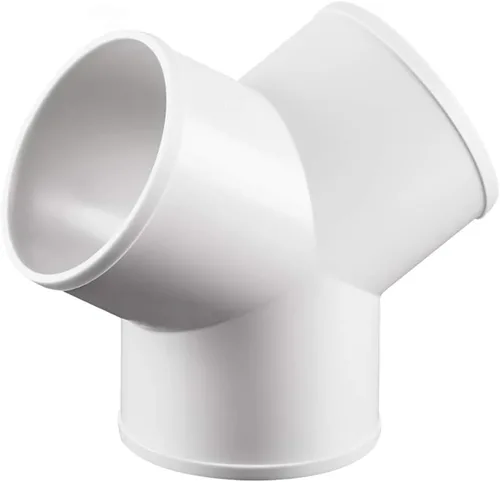 MyLifeUNIT Conector de conducto de 3 vías, divisor de conducto para manguera de ventilación del secador del ventilador de escape, 4 pulgadas de