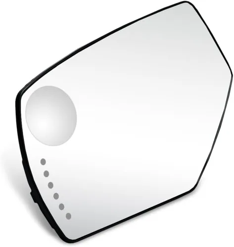 Vista 4 de KarParts360 Para Chevy Silverado 2500/3500 HD 2015 16 17 18 2019 espejo lado del conductor con proyector de vidrio con luz de señal LED