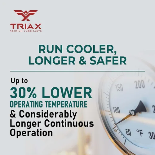 Vista 6 de TRIAX Kompressor MV 100 SAE 30, Aceite para Compresor de Aire Completamente Sintético, Multi-Vis Para Rotativo, de Paletas, de Tornillo